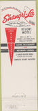 Matchbook Cover - Shangri La Weirs NH True Color