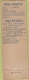 Matchbook Cover - Mount Washington Hotel Bretton Woods NH