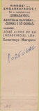 Matchbook Cover - Soc National De Fosforos Portugal