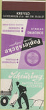 Matchbook Cover - Schewiing Bags Sacks Germany