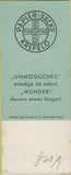 Matchbook Cover - Schewiing Bags Sacks Germany