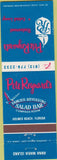 Matchbook Cover - Pete Reynolds Restaurant Holmes Beach FL