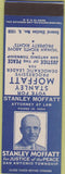 Matchbook Cover - Stanley Moffat San Antonio TX election sAMPLE 1938