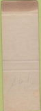 Matchbook Cover - Smale's Restaurant grocery? La Crosse WI WEAR SAMPLE