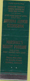 Matchbook Cover - Marshall's Beauty Pageant Russell KS