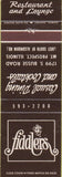 Matchbook Cover - Fiddlers Restaurant Mount Prospect IL
