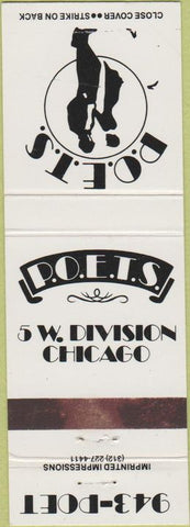 Matchbook Cover - POETS Chicago IL