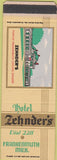 Matchbook Cover - Hotel Zehnder's Frankenmuth MI SAMPLE