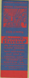 Matchbook Cover - Roosevelt Tavern Norfolk VA SAMPLE