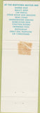 Matchbook Cover - Midtown Motor Inn Boston MA
