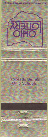 Matchbook Cover - Ohio State Lottery