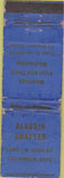 Matchbook Cover - Aladdin Cahpter Columbus OH POOR