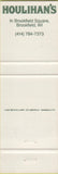Matchbook Cover - Houlihan's Brookfield WI