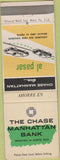 Matchbook Cover - Chase Manhattan Bank Puerto Rico San Juan Santurce