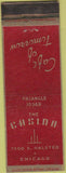 Matchbook Cover - The Casino Chicago IL Cafe of Tomorrow