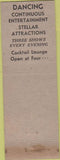 Matchbook Cover - The Casino Chicago IL Cafe of Tomorrow