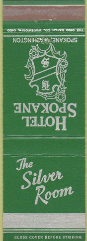 Matchbook Cover - Hotel Spokane WA