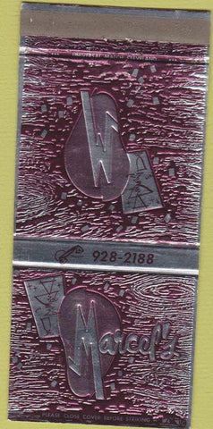 Matchbook Cover - Marcel's Cuyahoga Falls OH 30 Strike