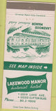 Matchbook Cover - Lakewood Manor Hotel Lakewood OH 30 Strike