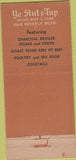 Matchbook Cover - Ye Stut  and  Tup Los Angeles CA 30 Strike