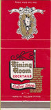 Matchbook Cover - Michael's Dining Room Los Angeles CA 30 Strike