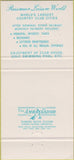 Matchbook Cover - Rossmoor Leisure World Walnut Creek Laguna Hills CA 30 Strike