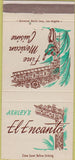Matchbook Cover - Ashley's El Encanto Mexican Food Long Beach CA 30 Strike