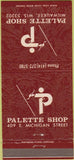 Matchbook Cover - Palette Shop Milwaukee WI 30 Strike