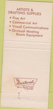Matchbook Cover - Palette Shop Milwaukee WI 30 Strike
