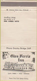 Matchbook Cover - Glen Ferris Inn WV 30 Strike