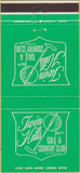 Matchbook Cover - Twin Hills Golf Country Club Oklahoma City OK 30 Strike