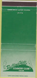 Matchbook Cover - Rolling Hills Country Club Tulsa OK 30 Strike