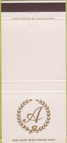 Matchbook Cover - Amarillo Country Club TX 30 Strike