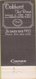 Matchbook Cover - Oakhurst Tea Room Somerset PA 30 Strike