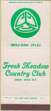 Matchbook Cover - Fresh Meadow Country Club Great Neck NY 30 Strike