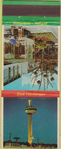 Matchbook Cover - Stad Van Morgen  Rotterdam Holland