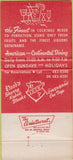 Matchbook Cover - Haab'sYpsilanti MI Bank 30 Strike