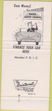 Matchbook Cover - Sugar River Bank Newport NH 30 Strike