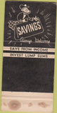 Matchbook Cover - Victoria Federal Savings Victoria TX WEAR 30 Strike