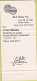 Matchbook Cover - Lynchburg Building Loan OH WEAR 30 Strike