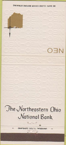 Matchbook Cover - Northeastern Ohio National Bank 30 Strike