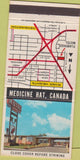Matchbook Cover - Flamingo Motel Medicine Hat Canada 30 Strike