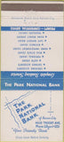 Matchbook Cover - Park National Bank Kansas City MO 30 Strike