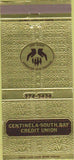 Matchbook Cover - Centinela South Bay Credit Union Redondo Beach CA 30 Strike