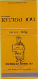 Matchbook Cover - Hot Polloi Restaurant Northridge CA 30 Strike