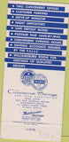 Matchbook Cover - Commercial Savings Loan Wichita KS 30 Strike