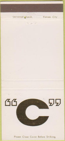 Matchbook Cover - Central National Bank Trust Des Moines IA 30 Strike