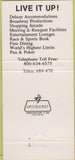 Matchbook Cover - Union Plaza Las Vegas NV casino 30 Strike