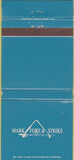 Matchbook Cover - Mark Fore Strike Naples FL Chatham MA 30 Strike