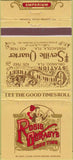 Matchbook Cover - Church Street Station Pensacola FL 30 Strike